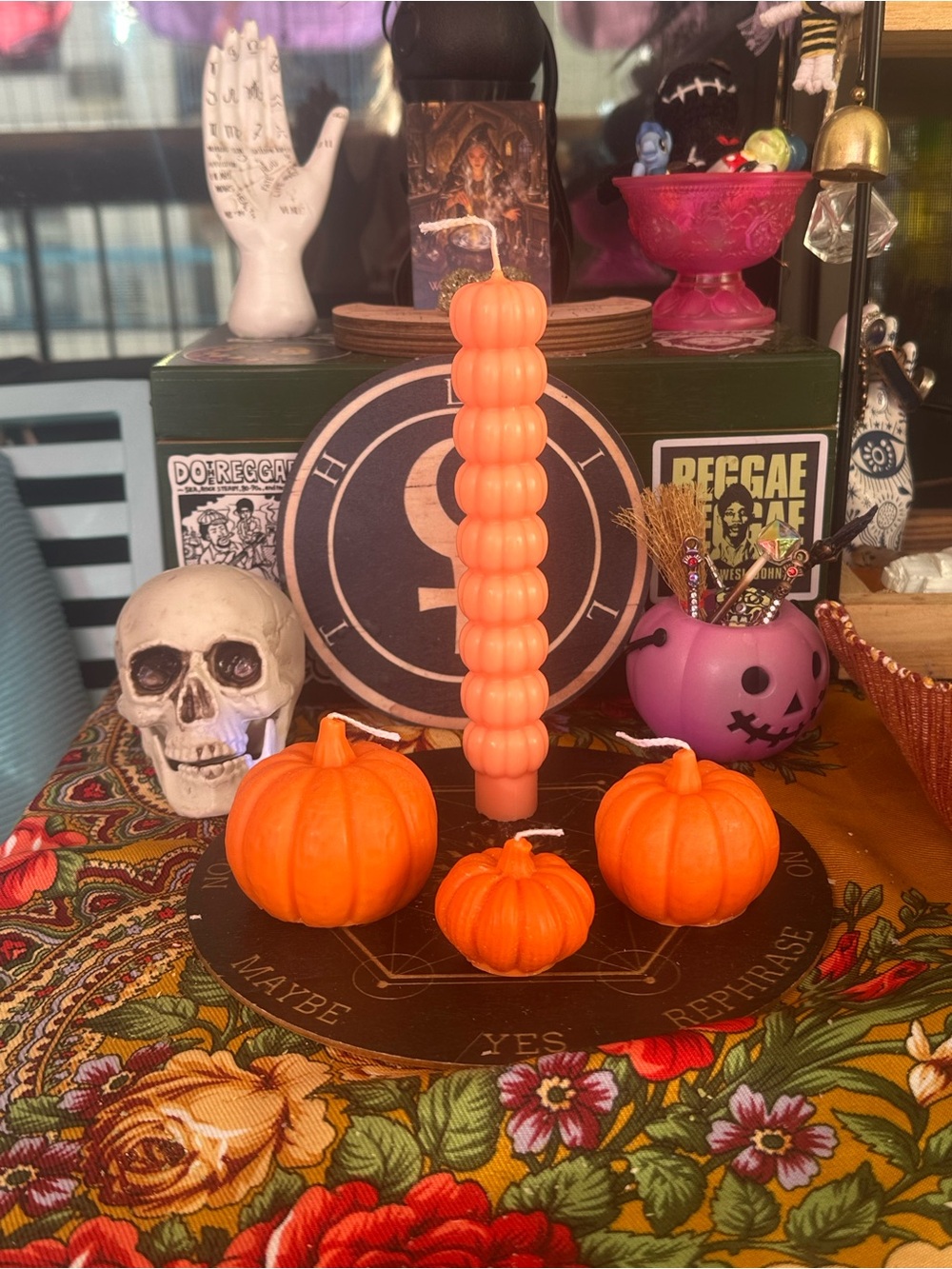 Pumpkin Harvest Candle Set